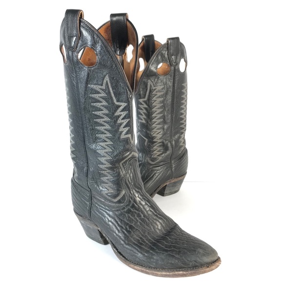 Biltrite BOULET Mens Cowboy Western Boots Leather